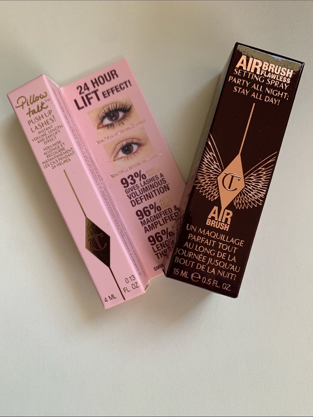 Charlotte Tilbury Mini Setting Spray & Mini Pillow Talk Mascara